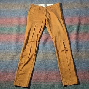 J. Crew Men's 484 Slim Stretch Chinos Tan 28W32L